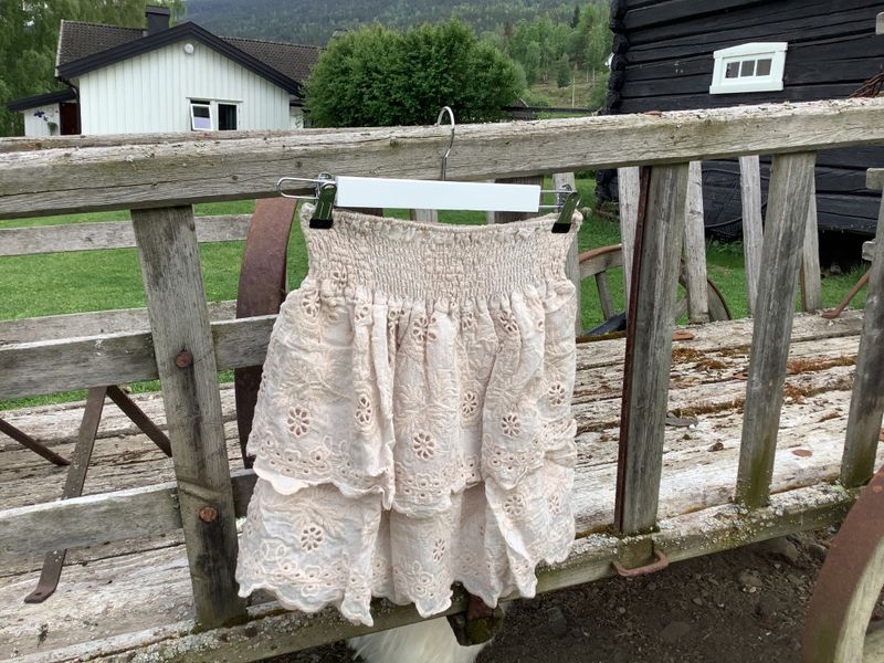Skjørt, beige