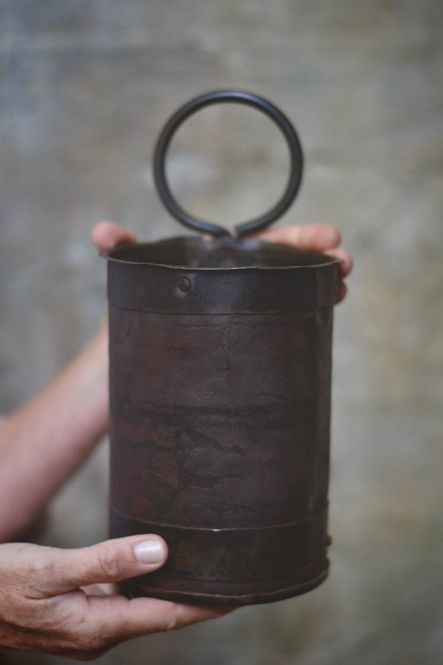 Hovedbilde Vintage veggpotte i metall