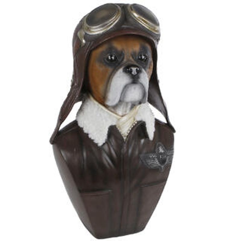 Figur pilot hund.