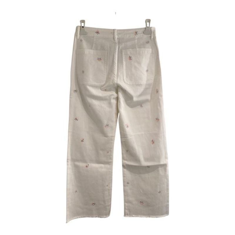 Daisy jeans w. embrodery