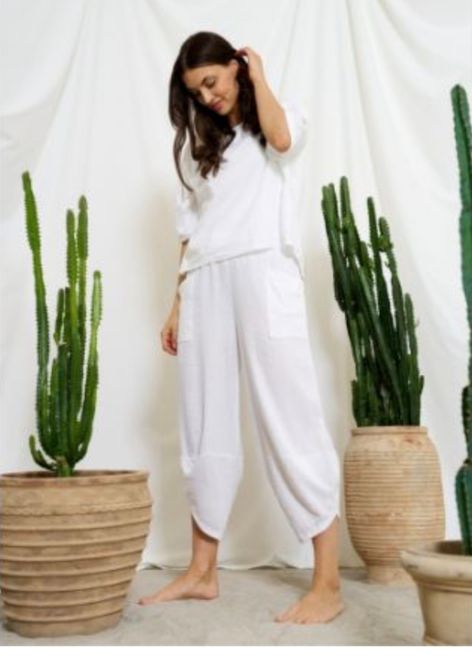 Hovedbilde MdcMaud pant, white