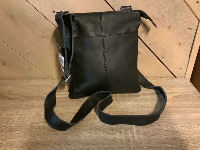  7 pockets veske, sort