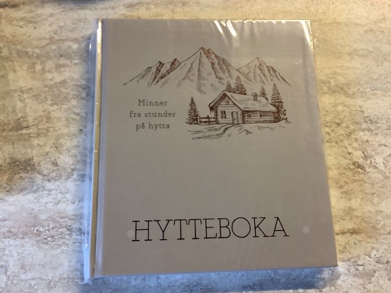 Hyttebok beige
