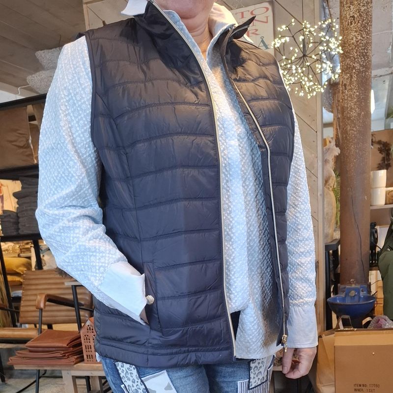 Navy vest