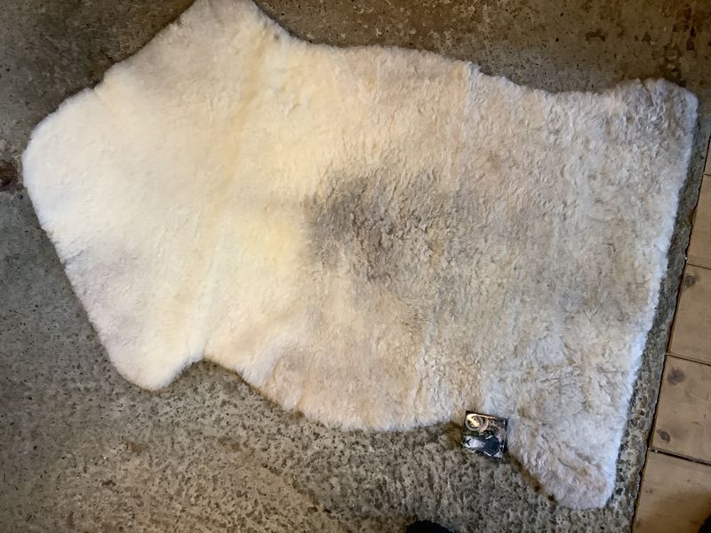 Crazy sheepskin, beige