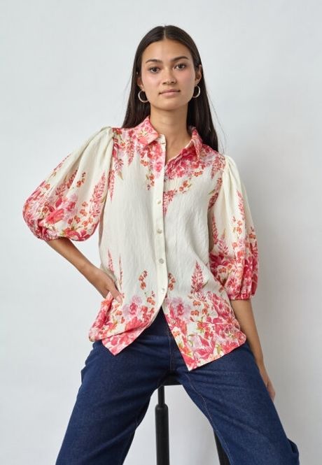 Hovedbilde Ella shirt, red flower